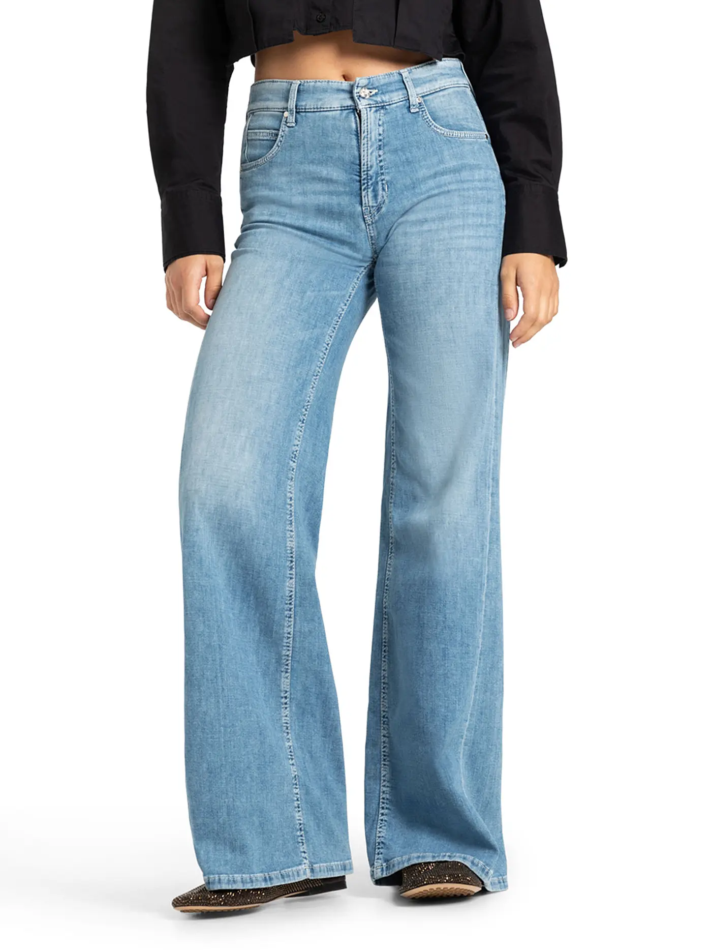 CAMBIO | Jeans Flared Fit PALAZZO | 
